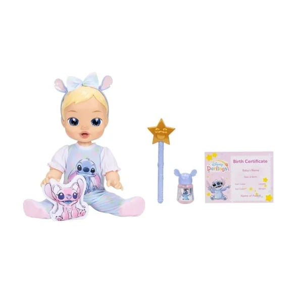 Disney Darlings Stitch Doll with Blonde Hair and Blue Outfit - Picture 9 of 12